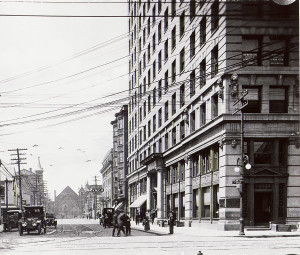An early photo of the DuPont Co. headquarters in Wilmington. (Photo: DuPont)