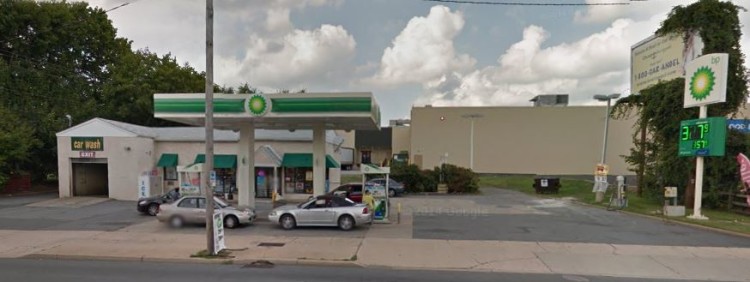 BP station near Wilmington, Delaware