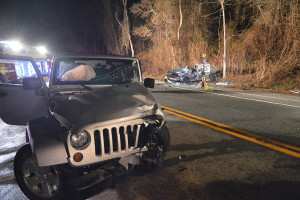 Paper Mill Road crash near Newark, Delaware