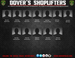 Dover shoplifting