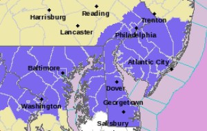 NWS winter weather advisory