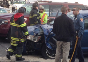 newport crash hurt scene suv tractor trailer dfn route