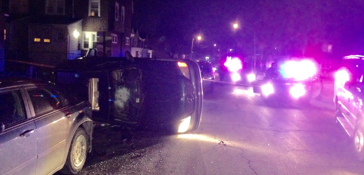 Stolen SUV crashes in Wilmington, Delaware