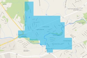 Newark boil water warning area