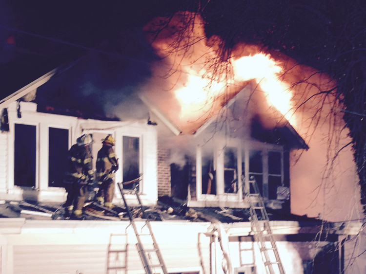 Fire North Market Street near Wilmington