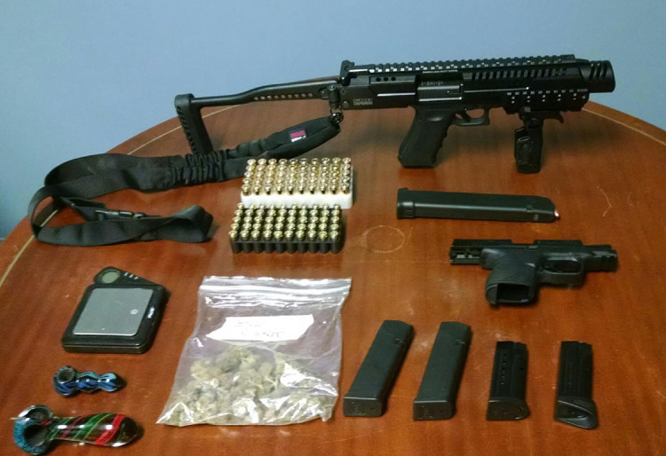 Guns, drugs seized in Elsmere