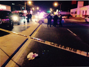 Homicide scene at 27th Street and Northeast Boulevard in Wilmington (Photo: DFN)