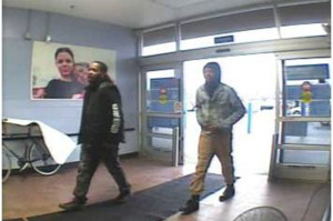 Police said Aaron C. Lomax Jr. (left) and an unidentified male are being sought in connection with attempted robbery and assault at the Walmart store at Wilton Boulevard and U.S. 40.