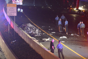 Fatal crash I-95 Newark