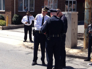 Police investigate Thursday after shot was fired at Seventh and Washington streets in Wilmington. (Photo: DFN)