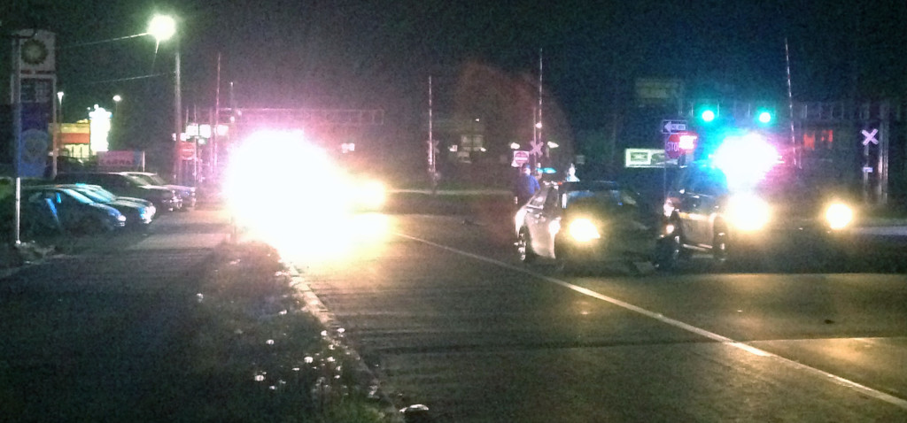 Police investigate pedestrian fatality on U.S. 40 in Bear. (Photo: Delaware Free News)