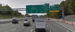 Southbound Interstate 95 near Churchmans Road (Photo: Google maps)