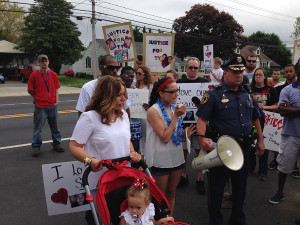 Ty Sawyer march (Photo: Delaware Free News)