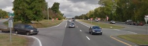 U.S. 13 at the southern end of Messina Hill Road. (Photo: Google maps)