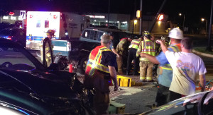 Accident scene on Route 141 (Photo: Delaware Free News)