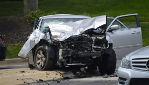Crash scene on Route 7 (Photo: Delaware Free News)