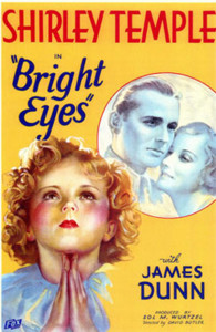 A poster for the movie "Bright Eyes"