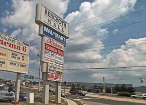 Rehoboth Mall entrance on Route 1 near Rehoboth Beach (Photo: Google maps)