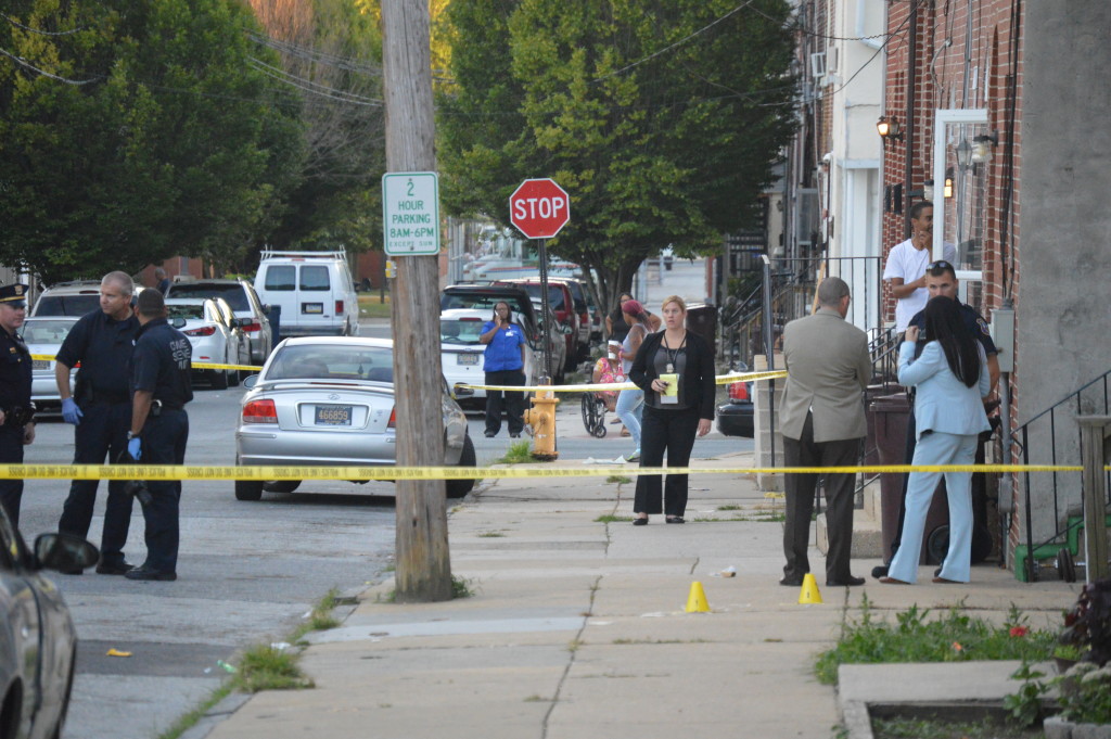 Shooting scene on Delamore Place (Photo: Delaware Free News)