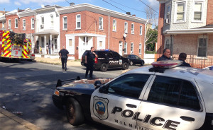 Shooting scene at Pleasant and Van Buren streets in Wilmington. (Photo: Delaware Free News)