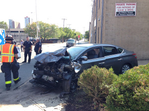 Accident scene in Wilmington (Photo: Delaware Free News)