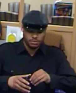 Police released this surveillance image from Fulton Bank robbery in Newark.