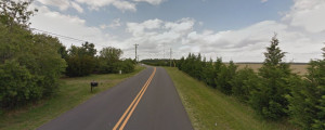 Oak Road south of Rifle Range Road, east of Bridgeville (Photo: Google maps)