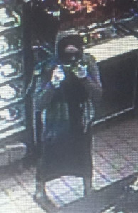 Surveillance image from robbery at Subway, 19470 Coastal Highway (Route 1) near Rehoboth Beach.