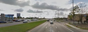 Area of fatal pedestrian accident on southbound U.S. 13 in Dover (Photo: Google maps)