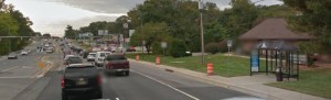 Westbound Kirkwood Highway approaching Milltown Road (Photo: Google maps)