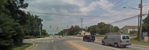 Old Baltimore Pike at Walther Road (Photo: Google maps)