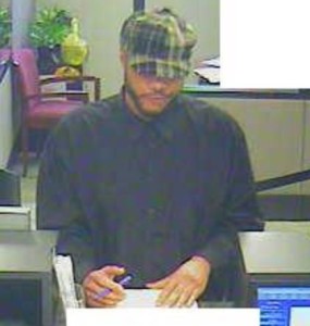 Surveillance image from M&T Bank released by Wilmington police.