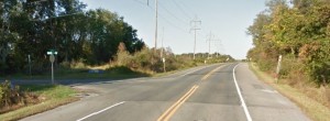 River Road (Route 9) at Federal School Lane (Photo: Google maps)