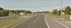 U.S. 13 (South DuPont Highway) at Fieldsboro Road (Photo: Google maps)