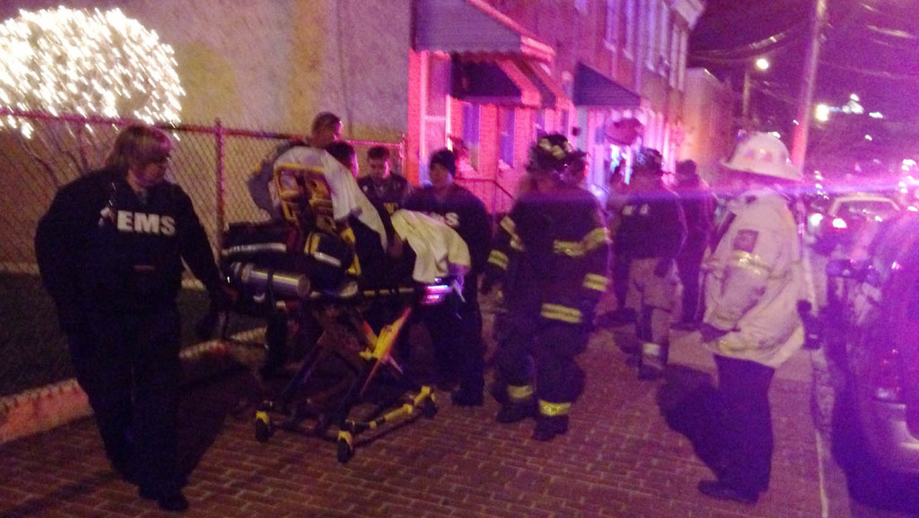 Shooting scene on Brown Street in Wilmington. (Photo: Delaware Free News)