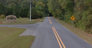 Green Briar Road at Green Briar Way west of Seaford (Photo: Google maps)