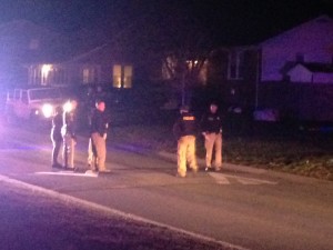 Police investigate stabbing in Boxwood. (Photo: Delaware Free News)