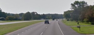 Southbound Route 1 south of Frederica (Photo: Google maps)