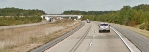 Northbound Route 1 near Smyrna (Photo; Google maps)