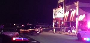 Police investigate fatal shooting at T.G.I. Friday's on U.S. 13 in New Castle. (Photo: Delaware Free News)