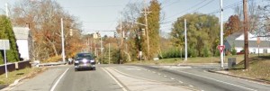 Newport Gap Pike at Faulkland Road