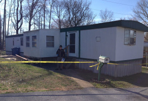 Man was found dead at home on Indiana Road in the Park Place Mobile Home Park. (Photo: Delaware Free News)