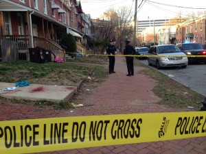 Police investigate stabbing on North Monroe Street in Wilmington. (Photo: Delaware Free News)