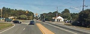 Old Baltimore Pike at Pleasant Valley Road (Photo: Google maps)