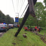 Accident scene on Route 100 in Greenville. (Photo: Delaware Free News)