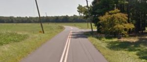 Fisher Road at Hopkins Road southwest of Lewes (Photo: Google maps)