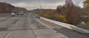 Southbound I-95 ramp for northbound Route 896 (Photo: Google maps)