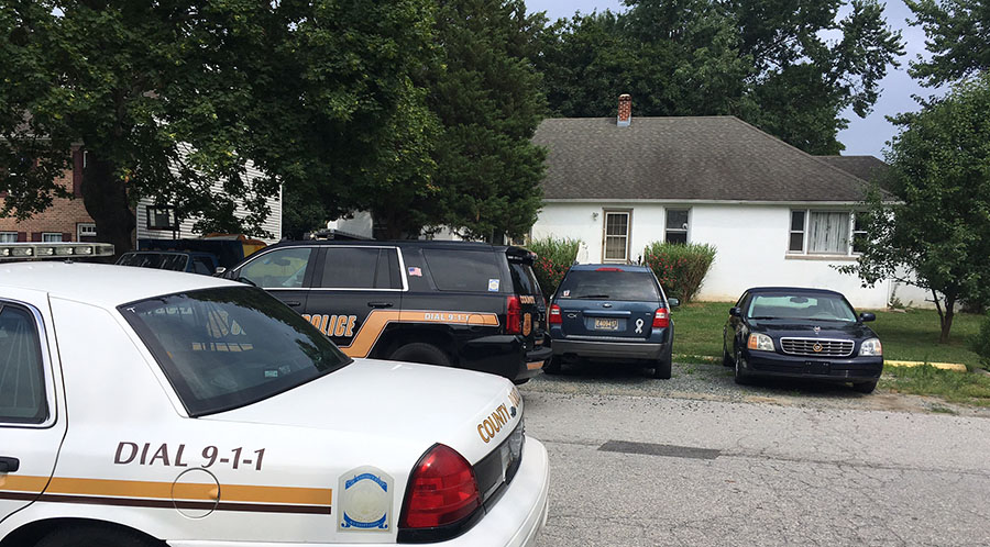 Woman was found shot to death in basement apartment in 200 block of Adam St. in Delaware City. (Photo: Delaware Free News)