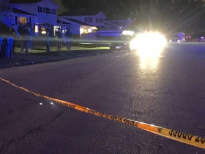 Police investigate shooting in Hillside Heights neighborhood. (Photo: Delaware Free News)