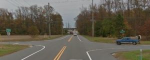 Indian Point Road (Route 5) at Harmons Hill Road (Photo: Google maps)